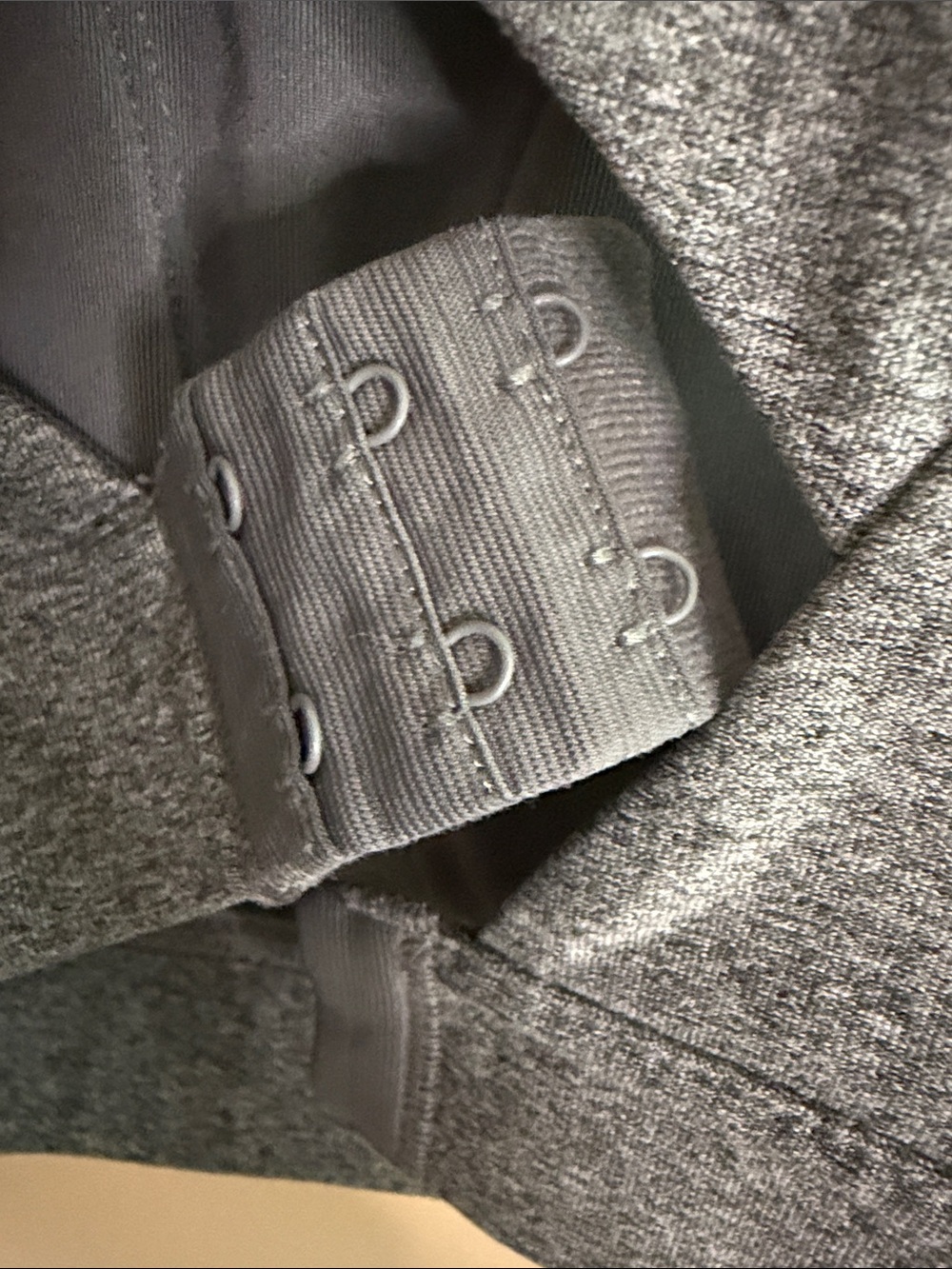 Gray Racerback Sports Bra - Women's Intimates - Picture 6 of 7